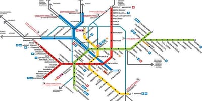 Rör karta milano